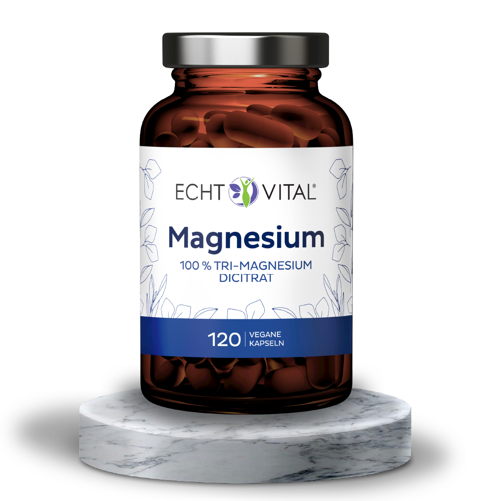 Magnesium - 1 Glas mit 120 Kapseln