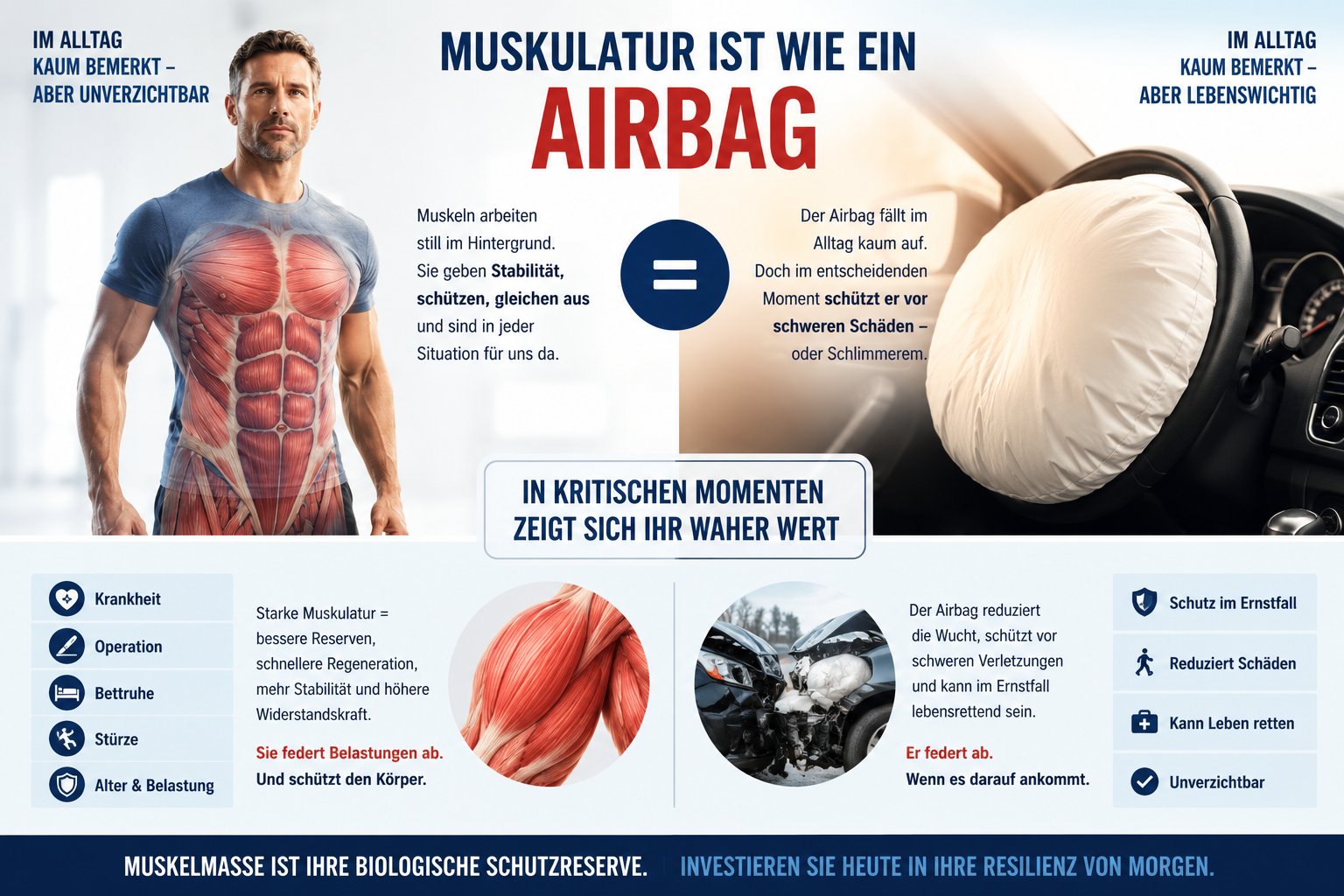 Der Muskel-Airbag
