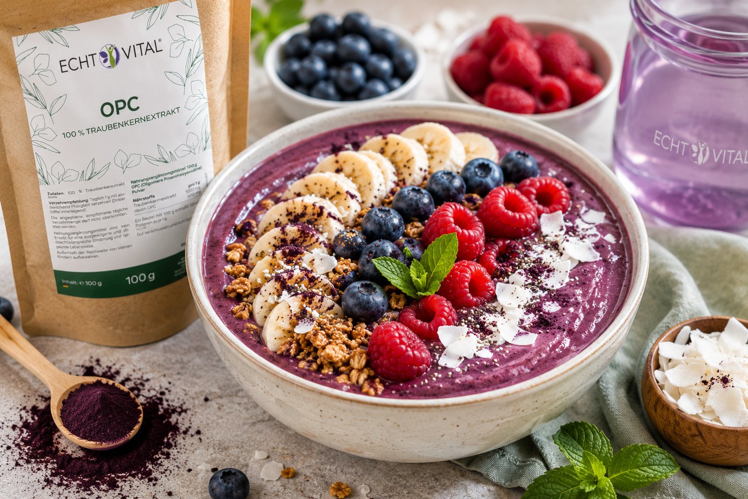 Purple Smoothie Bowl