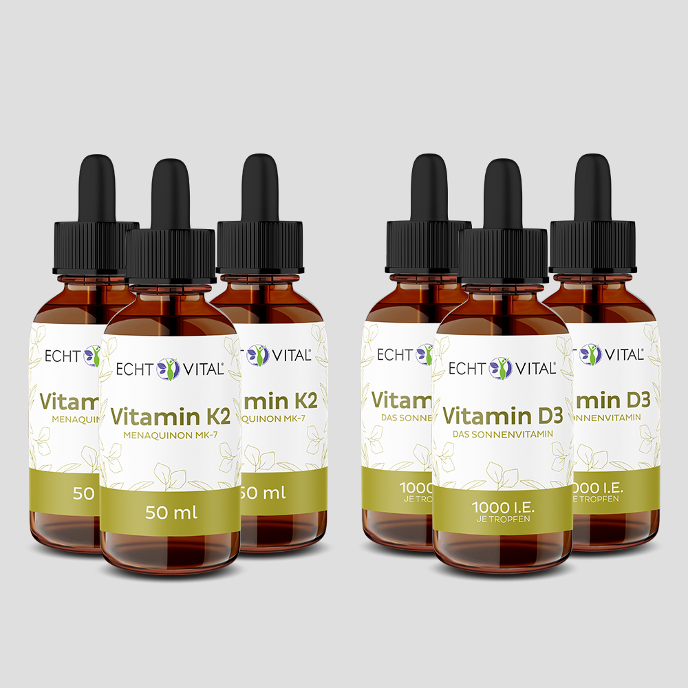 Vitamin K2 + D3 Liquid - Premium