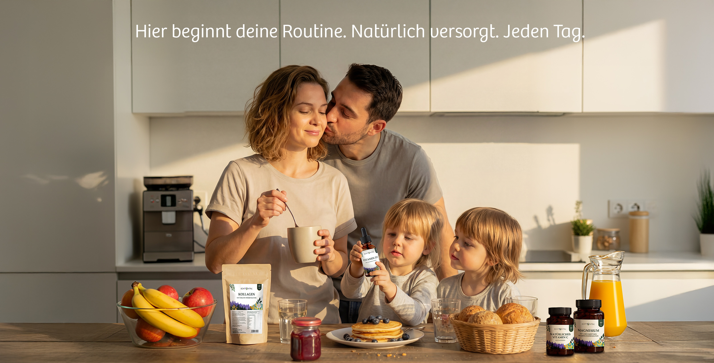 Deine Routine mit Echt Vital 
             width=