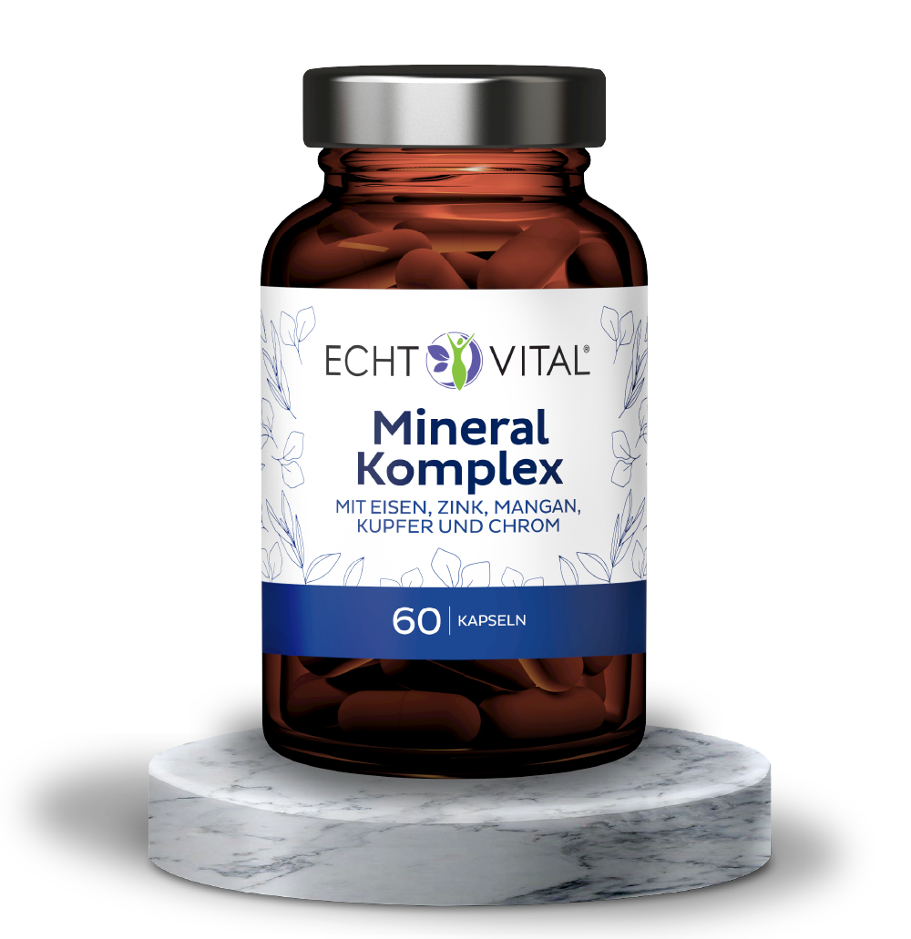 Mineral Komplex - 1 Glas mit 60 Kapseln