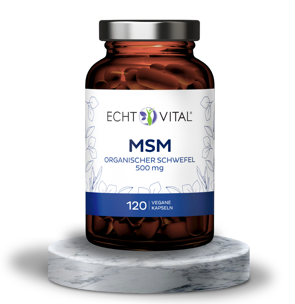 MSM - 1 Glas mit 120 Kapseln