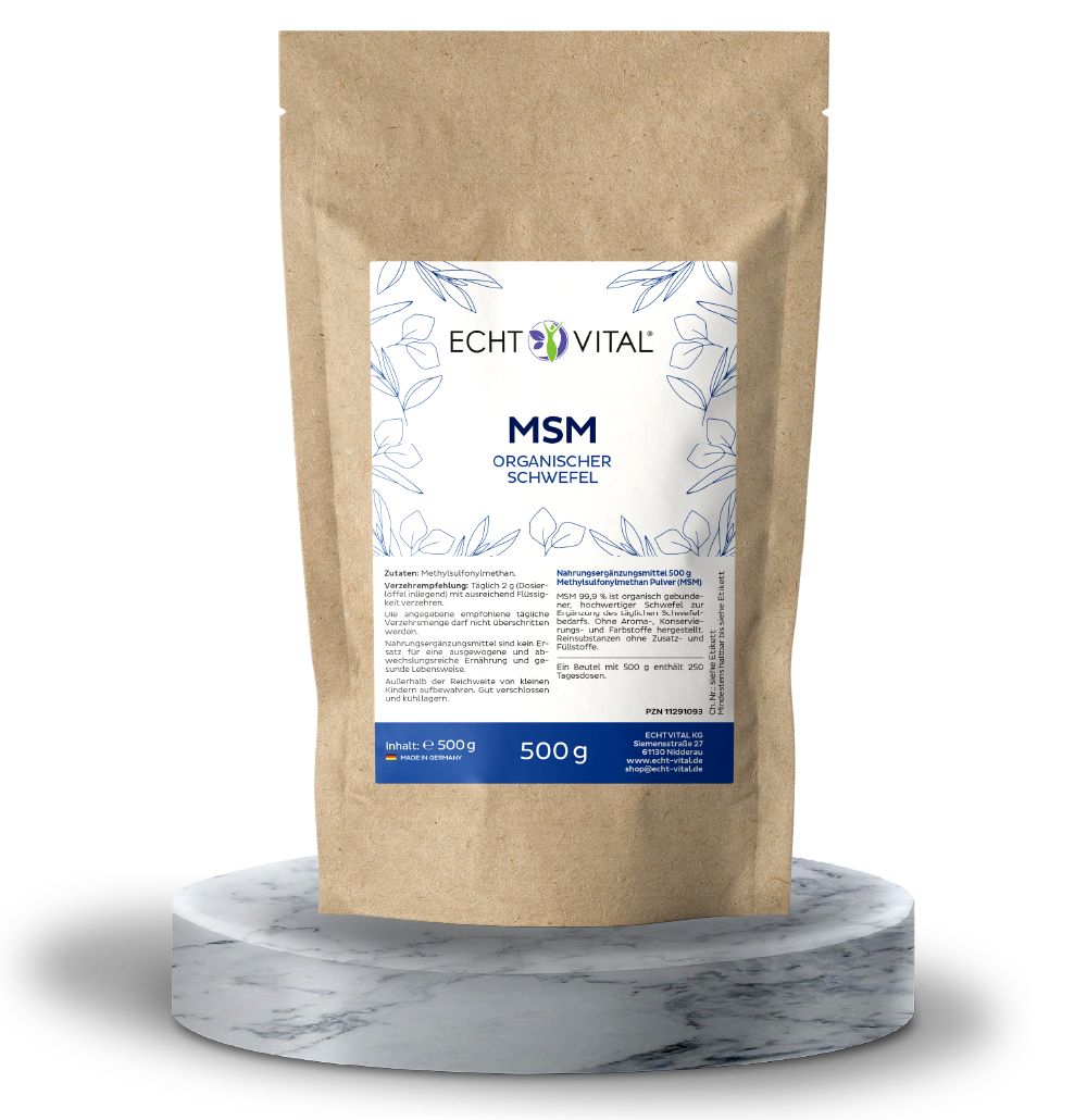 MSM - 1 Beutel mit 500 g Pulver