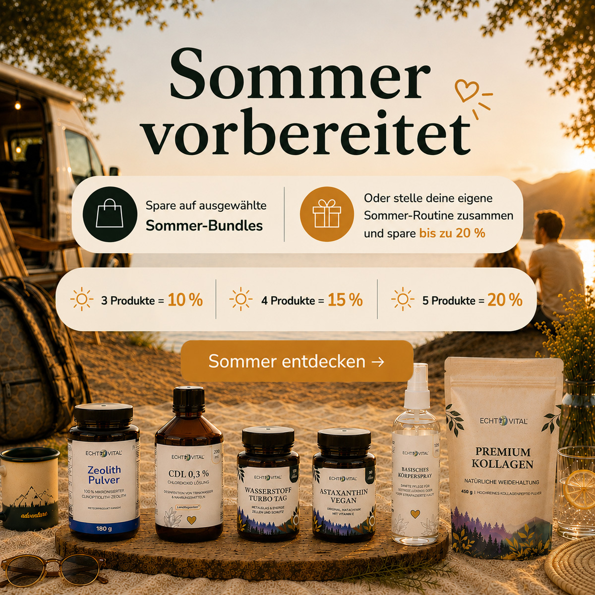 Sommeraktion - Bis zu 30 % sparen mit Sommer-Bundles