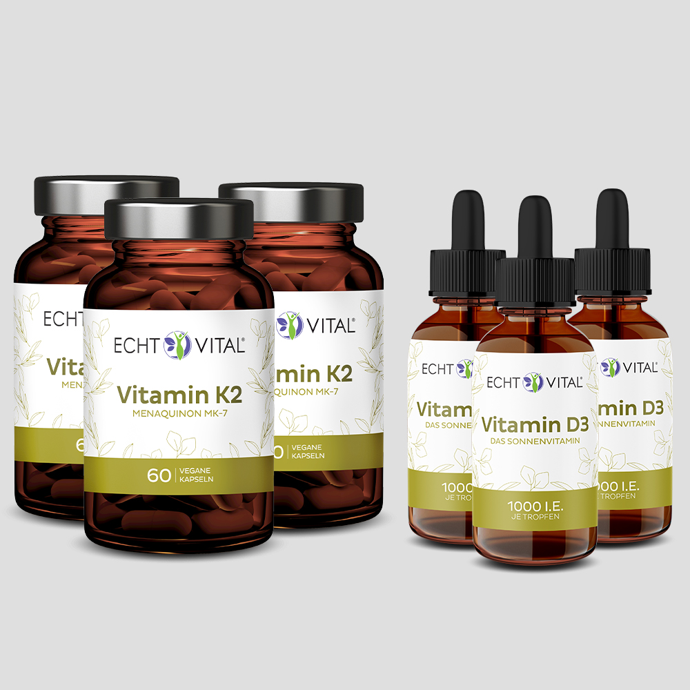 Vitamin K2 + D3 - Premium