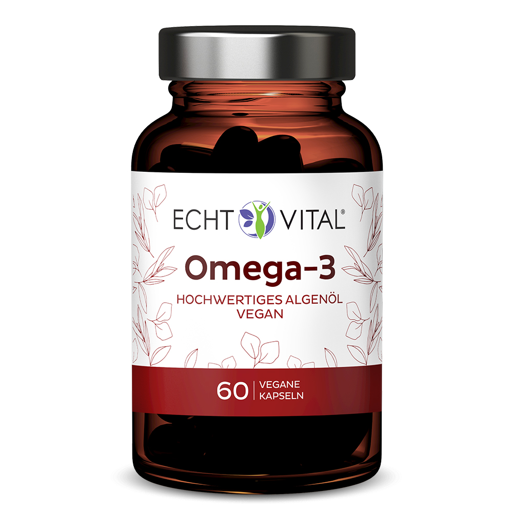 Omega-3-vegan - 1 Glas mit 60 Kapseln