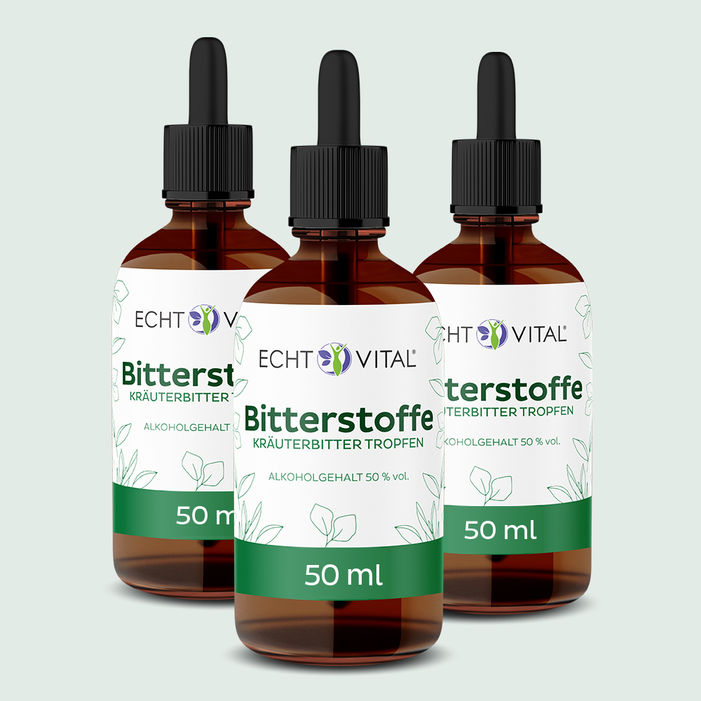 Bitterstoffe - 3 Pipettenflaschen mit je 50 ml