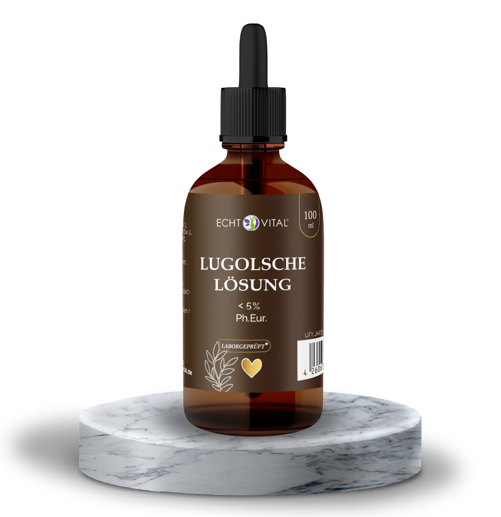 Lugolsche Lösung < 5 % Ph. Eur. - 1 Flasche mit 100 ml