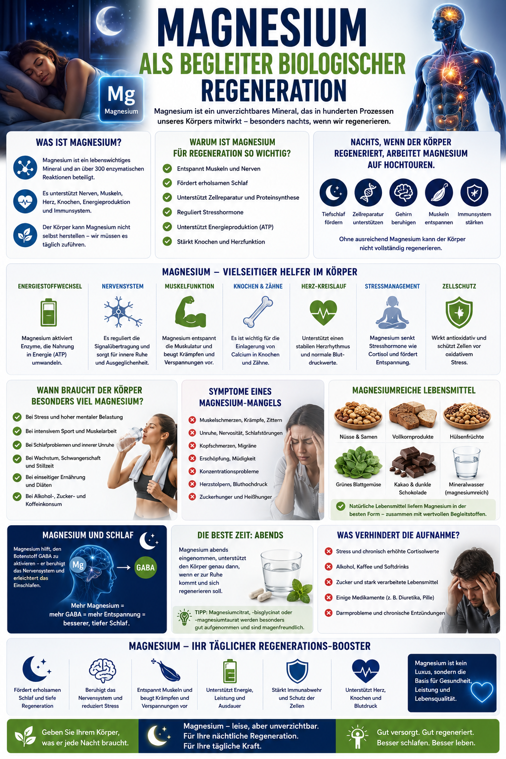 Magnesium als Begleiter biologischer Regeneration