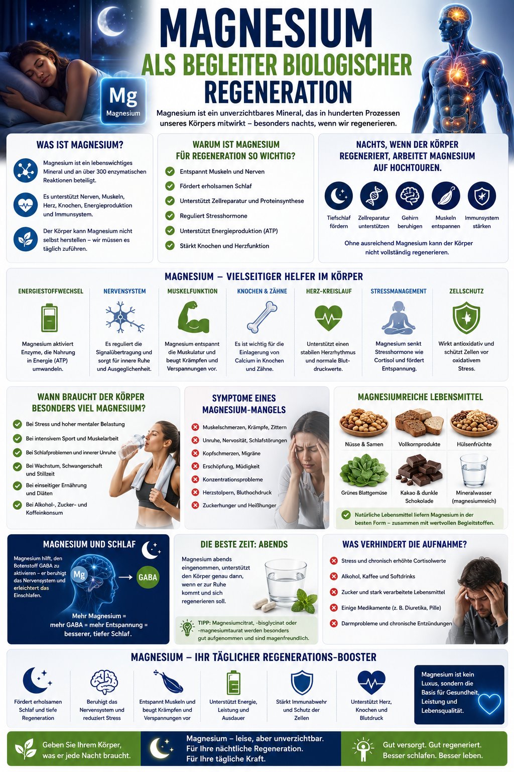 Magnesium als Begleiter biologischer Regeneration