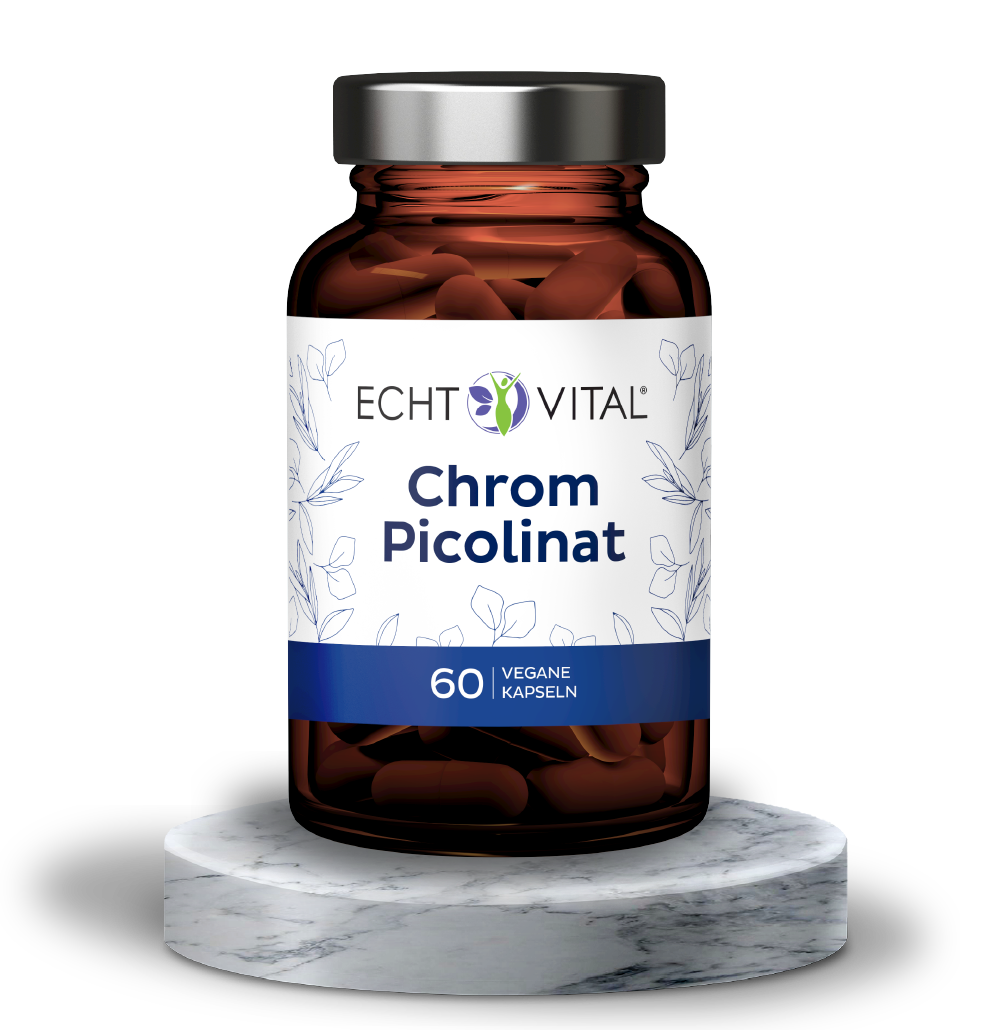 Chrom Picolinat - 1 Glas mit 60 Kapseln