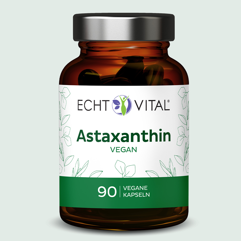 Astaxanthin vegan - 1 Glas mit 90 Kapseln
