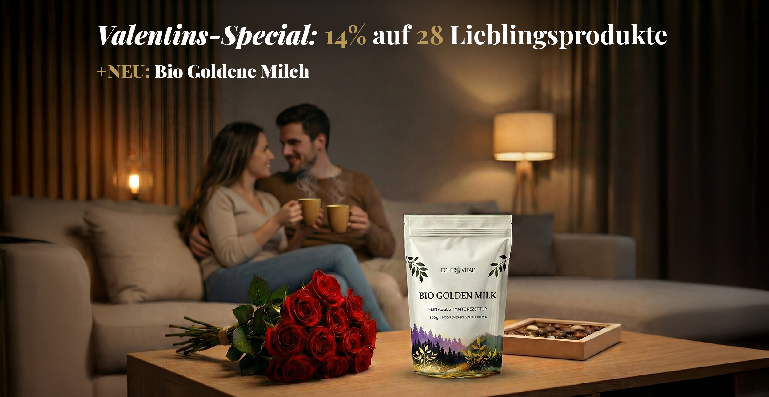 28 neue Produkte: 14 % Gutschein Rabatt jetzt nutzen - Code: Valentin14
